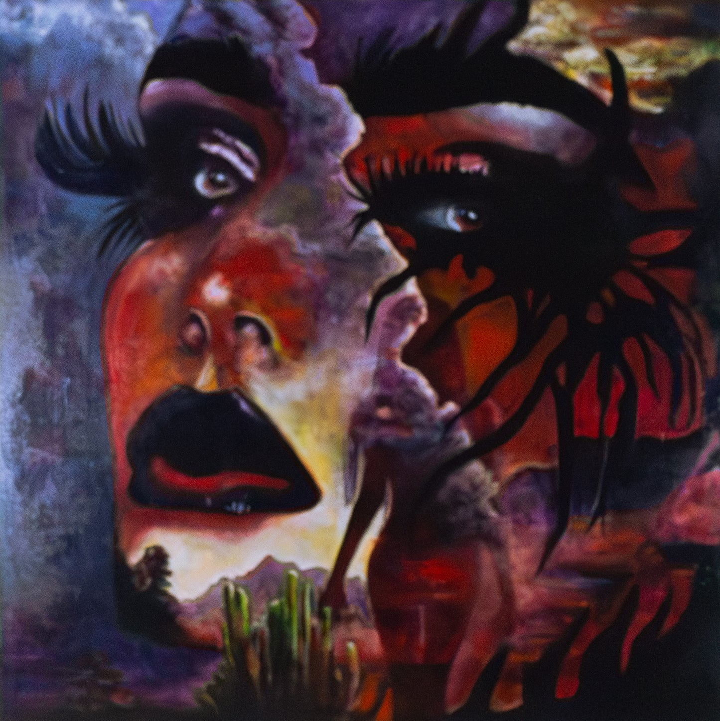 Crimson Gaze - exhibited at Canopy Hilton Scottsdale
