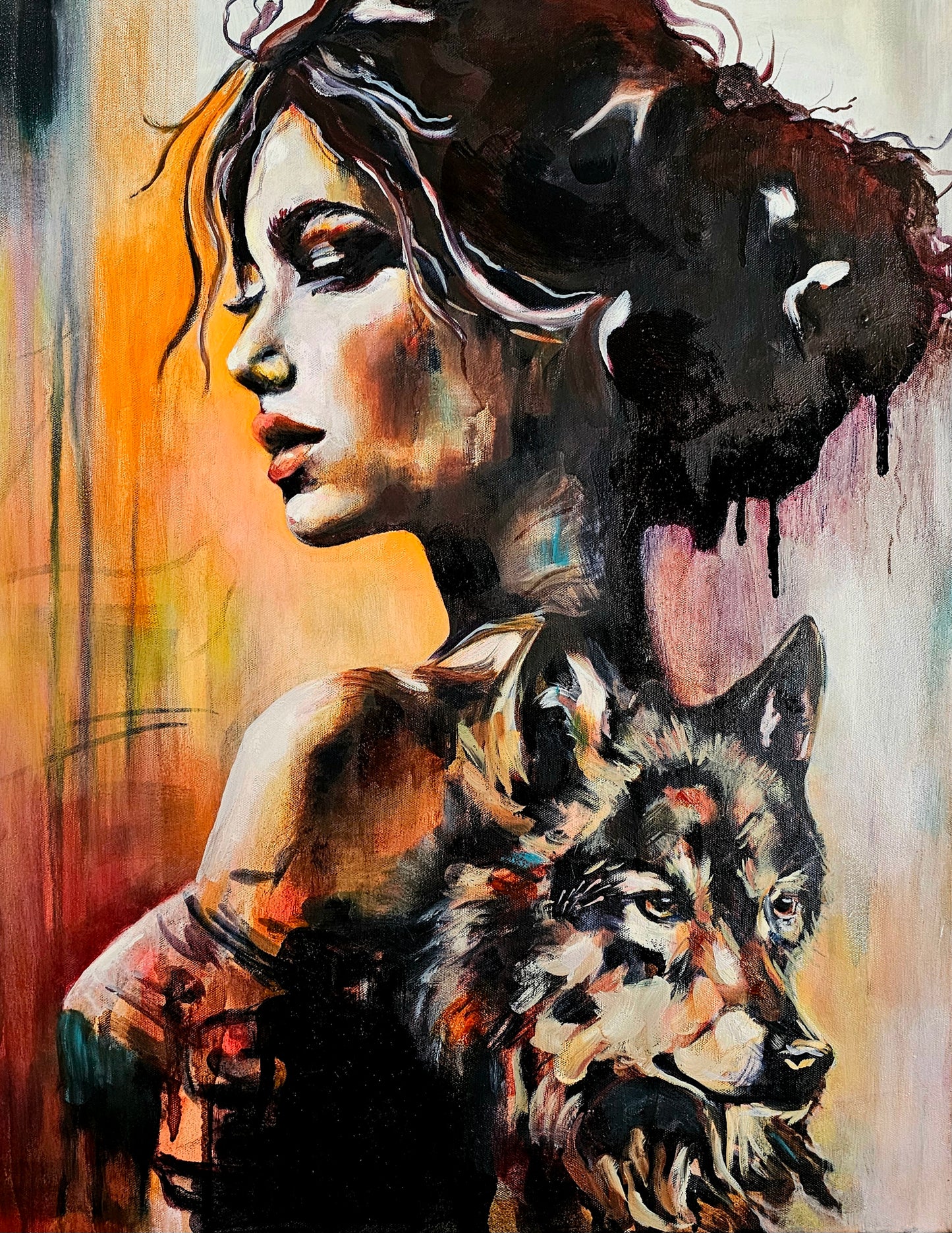 Alyssa's Reign Canvas Print